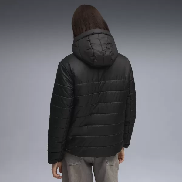  Ženska jakna PUMA ESS HOODED PADDED JACKET 68523101 PUMA CRNA 