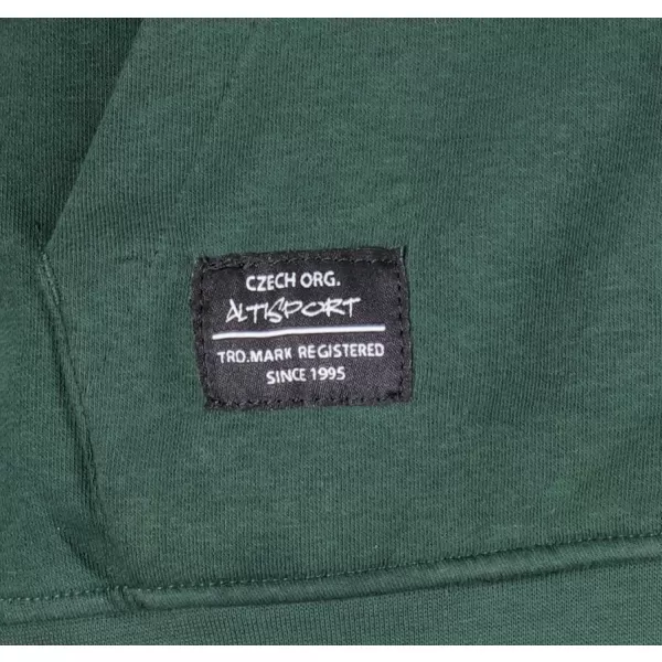  Muški sweatshirt ALTISPORT NP/ALMST45001 TAMNOZELENE BOJE 