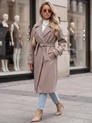 Ženski kaput DSTREET NY0810 FANGO