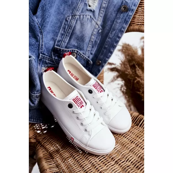  Ženske tenisice BIG STAR SHOES GG274005 BIJELO/CRVENO 