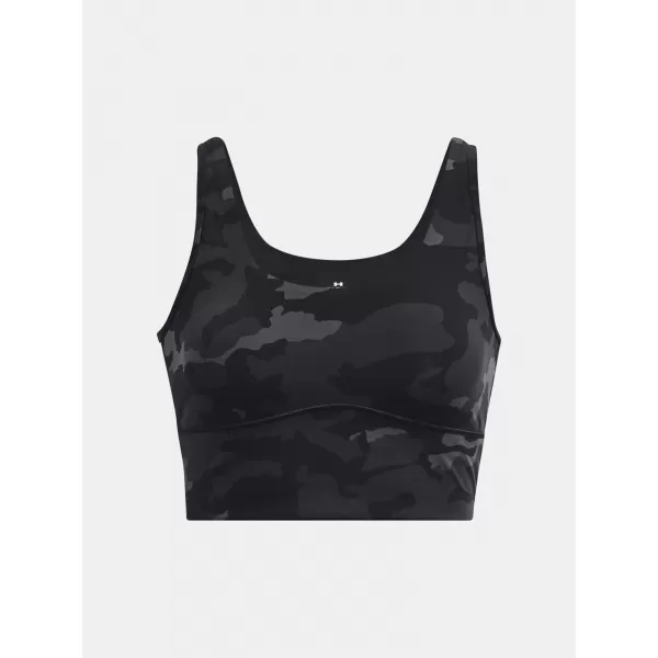  Ženska majica bez rukava UNDER ARMOUR MERIDIAN FITTED CROPTANKPRNT 1380983-021 CRNA 