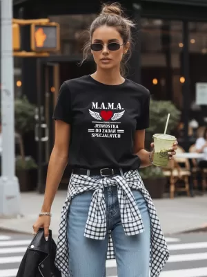 Ženska majica kratkih rukava DSTREET NX5026RY-BK CRNA