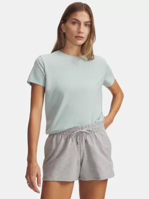 Ženska majica kratkih rukava UNDER ARMOUR RIVAL CORE SS 1383648-477 PLAVA