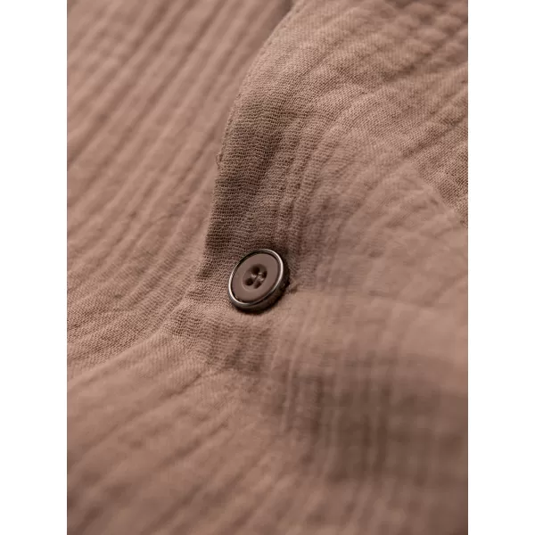  Muška košulja OMBRE OM-SHSS-0223 SVIJETLOSMEĐA 