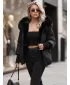 Ženska jakna DSTREET TY5887 CRNA