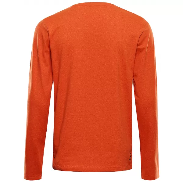  Muška majica kratkih rukava koja se brzo suši ALPINE PRO LOUS MANDARINA TANGO 