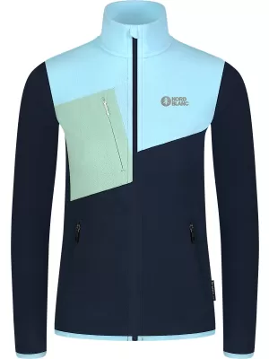 Ženska lagana majica od flisa NORDBLANC BEECH NBSFL8375 PLAVA