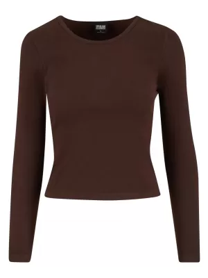 Ženska majica kratkih rukava URBAN CLASSICS TB7786 TOPLA/SMEĐA