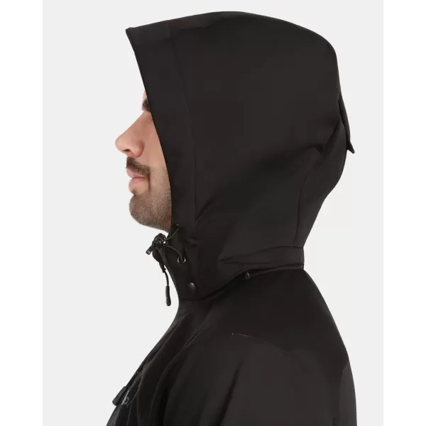  Muška softshell jakna KILPI ONTAVIO-M 1M0112KI CRNA 