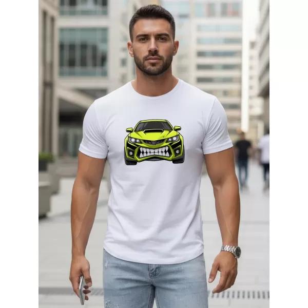  Muška majica kratkih rukava DSTREET NX5015R-WH BIJELA 