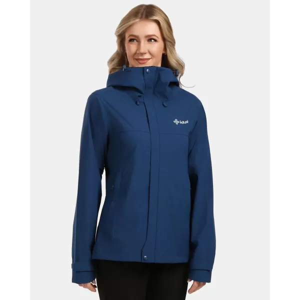  Ženska hardshell jakna KILPI MONTANA-W 1L0102KI TAMNOPLAVA 