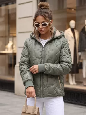 Ženska jakna DSTREET TY5778 ZELENA