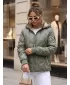Ženska jakna DSTREET TY5778 ZELENA