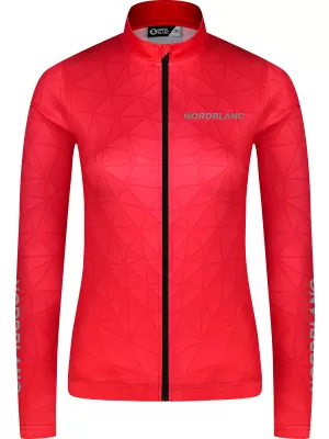 Ženski biciklistički dres NORDBLANC VELOFLOW NBSLF8105 CRVENA