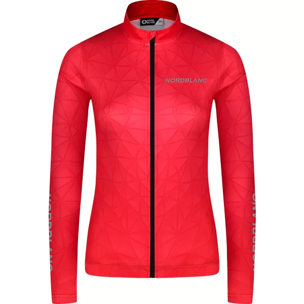  Ženski biciklistički dres NORDBLANC VELOFLOW NBSLF8105 CRVENA 