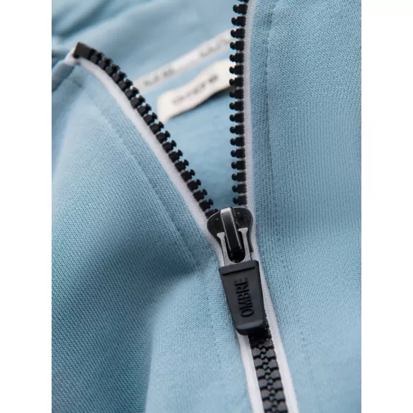  Muški sweatshirt OMBRE OM-SSBZ-0272 PLAVA 
