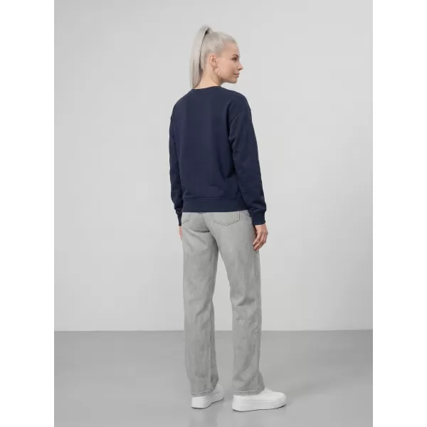  Ženski sweatshirt 4F WMM00TSWSF2534 NAVIKE 