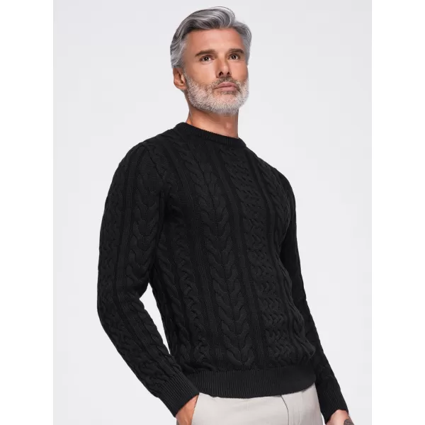  Muški pulover OMBRE OM-SWSW-0191 CRNA 