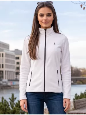 Ženska majica od flisa ALTISPORT ALW002852 BIJELA