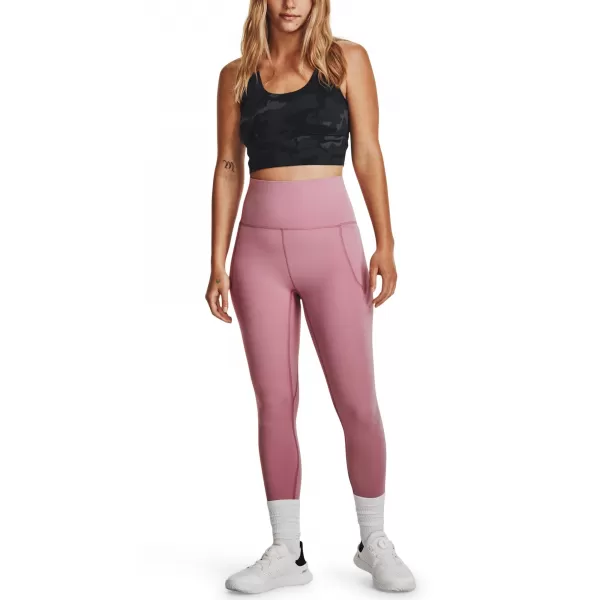  Ženska majica bez rukava UNDER ARMOUR MERIDIAN FITTED CROPTANKPRNT 1380983-021 CRNA 