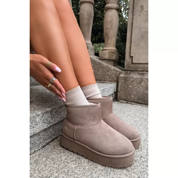  Ženski snjegovići BIG STAR SHOES UU274224 BEŽ 