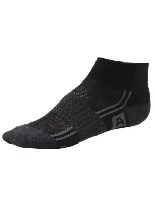 Dječje čarape ALPINE PRO 3RUFO CRNA
