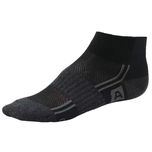  Dječje čarape ALPINE PRO 3RUFO CRNA 