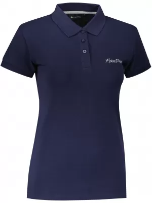 Ženska majica s kratkim rukavima ALPINE PRO AKATA TAMNOPLAV