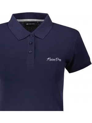 Ženska majica s kratkim rukavima ALPINE PRO AKATA TAMNOPLAV