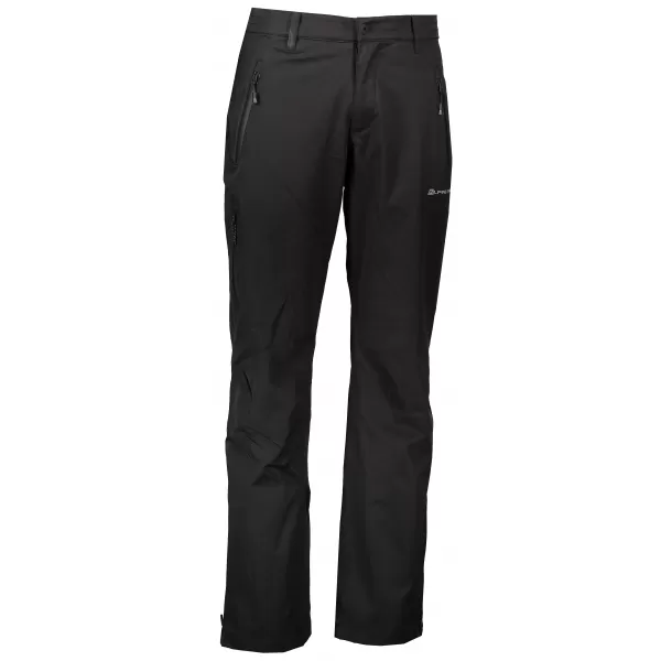  Muške softshell hlače ALPINE PRO OLWEN CRNI 