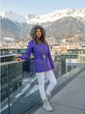 Ženska jakna ALPINE PRO MEMKA LJUBIČASTA