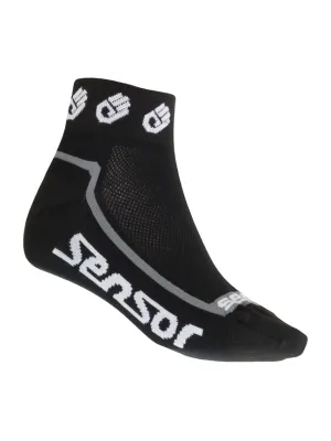 Biciklističke čarape SENSOR RACE LITE SMALL HANDS CRNA