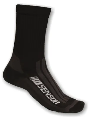 Čarape SENSOR Treking Evolution CRNA/SIVA