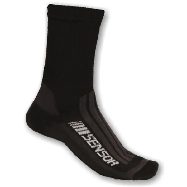  Čarape SENSOR Treking Evolution CRNA/SIVA 