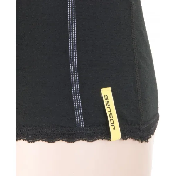  Ženska termo majica SENSOR MERINO ACTIVE 11109026 CRNA 