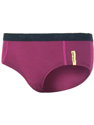 Žensko termo rublje SENSOR MERINO ACTIVE kalhotky LILA