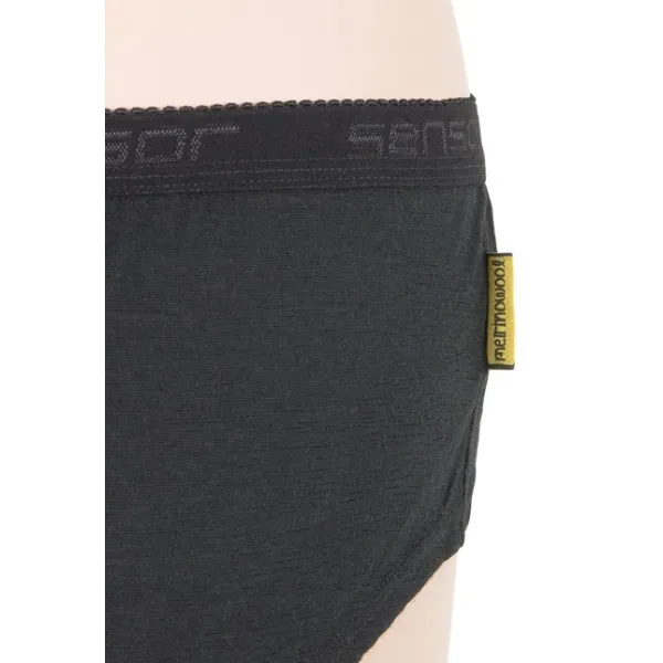  Žensko termo rublje SENSOR MERINO ACTIVE CRNA 