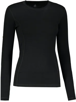 Ženska termo majica dugih rukava SENSOR DOUBLE FACE MERINO WOOL 15100029 CRNA