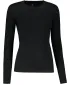 Ženska termo majica dugih rukava SENSOR DOUBLE FACE MERINO WOOL 15100029 CRNA