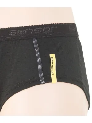 Žensko termo rublje SENSOR MERINO ACTIVE CRNA