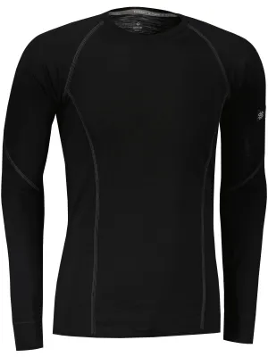 Muško termo rublje SENSOR MERINO ACTIVE CRNA