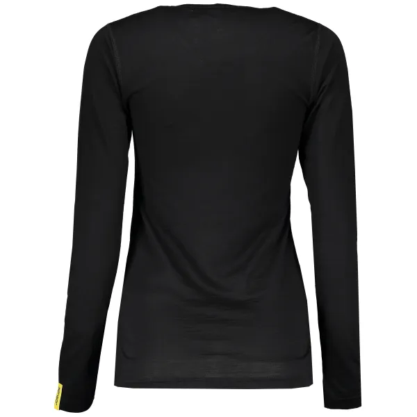  Ženska termo majica dugih rukava SENSOR MERINO WOOL 11109024 CRNA 
