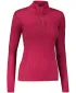 Žensko termo rublje SENSOR MERINO ACTIVE dl. rukáv zip LILA