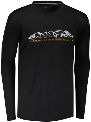 Muško termo rublje SENSOR MERINO ACTIVE PT MOUNTAINS dl. rukáv 15200015-00 CRNA