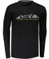 Muško termo rublje SENSOR MERINO ACTIVE PT MOUNTAINS dl. rukáv 15200015-00 CRNA