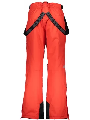 Skijaške hlače ALPINE PRO MOLINI 3 MPAK211 CRVENI