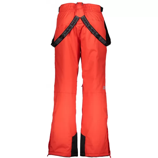  Skijaške hlače ALPINE PRO MOLINI 3 MPAK211 CRVENI 