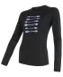 Žensko termo rublje SENSOR MERINO ACTIVE PT ARROWS dl. rukáv 17100056-00 CRNA