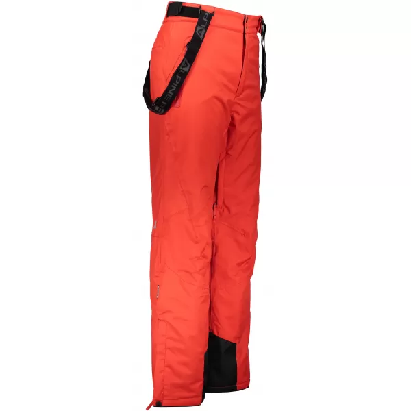  Skijaške hlače ALPINE PRO MOLINI 3 MPAK211 CRVENI 