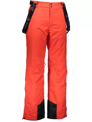 Skijaške hlače ALPINE PRO MOLINI 3 MPAK211 CRVENI